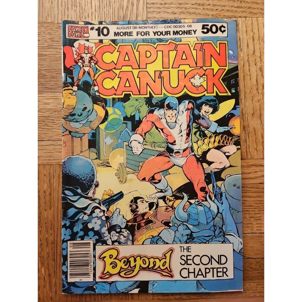 Captain Canuck #10 Comely Comix August 1980